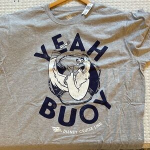 Disney Cruise Line T Shirt, Brand New. Yeah Buoy